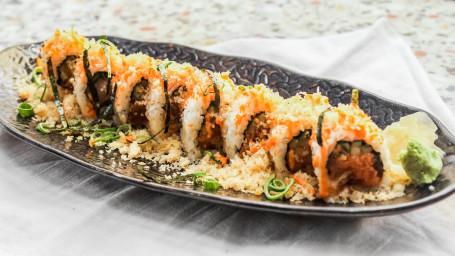 Spicy Crunchy Tuna Roll (8 Pieces)