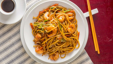 97. Crevettes Lo Mein