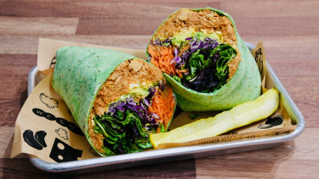 Vegan Garbanzo Kick Wrap*