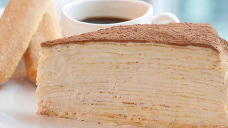 Crepe Cake Tiramisu (Quarter Sized)