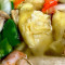 Seafood Wonton Soup (20 Pieces) hǎi xiān yún tūn tāng （20gè）
