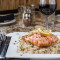 Grilled Salmon with Parmesan Risotto