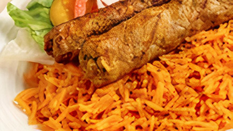 Chicken Seekh Kabab Platter