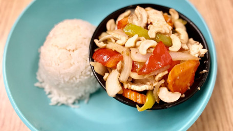 Cashew Nut Rice Plate