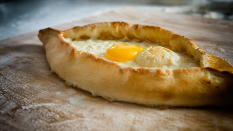 Pide (Cheese) Adjarian Khachapuri