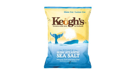 Chips De Vinaigre De Cidre Irlandais Keogh's Atlantic Sea Salt, 1,76 Oz
