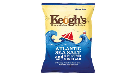 Chips De Sel De Mer De L'atlantique Irlandais De Keogh, 1,76 Oz
