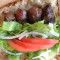 Grilled Beef Meatball Sandwich