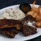 Ribs, Steak Shrimp Trio