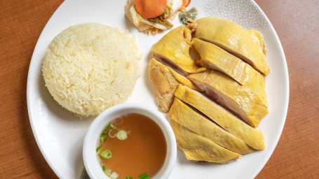 36. Hainanese Chicken With Rice