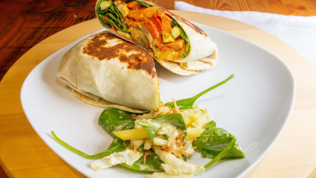 Oven-Roasted Veggies Wrap