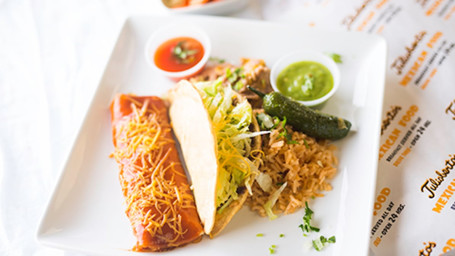 No. 21. Taco Enchilada