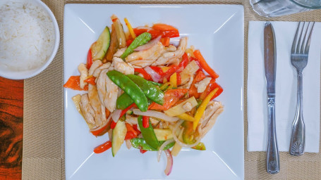 Thai Mango Vegetarian Chicken