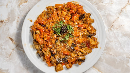 10. Sauced Eggplant Salad