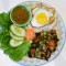 Grilled Lemongrass Chicken On Rice With Egg