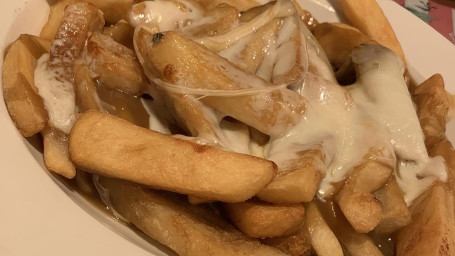 Disco Fries With Gravy And Mozzarella