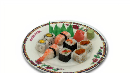 5. Sushi Sampler (8 Pieces)