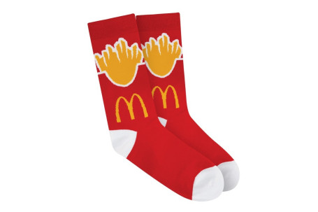 Chaussettes Frites Adultes Silly