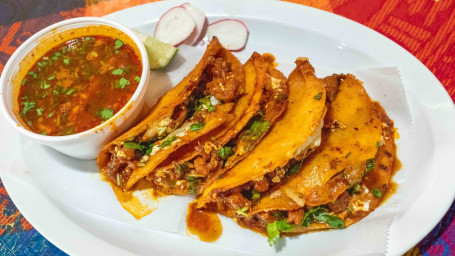 Tacos De Birria Res