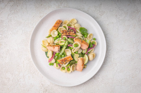 Salmon Orecchiette Salad