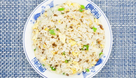 Mustard Green Fried Rice Lunch