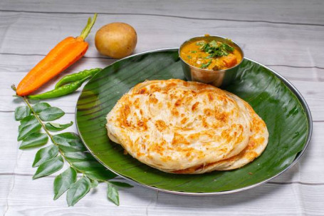 Paratha (2Pcs) With Kuruma