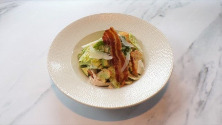 Poulet Rôti Au Thym Citron, Salade Pancetta Avocat