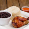¼ Chicken With Rice Beans