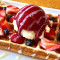 Mixed Berry Dessert Waffle zōng hé méi guǒ sōng bǐng