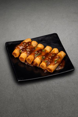 Wok Tossed Chicken Spring Roll Sauce Au Choix 6 Mcx