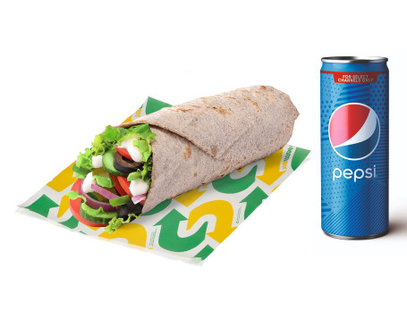 Drink With Veg Signature Wrap Combo