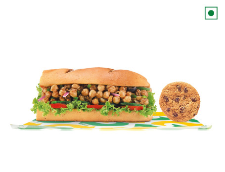 Biscuit Avec Veg Sub Combo (15 Cm, ​​6 Inch)