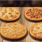 Repas Pour 4 : Veg Pizza Mania Party Combo