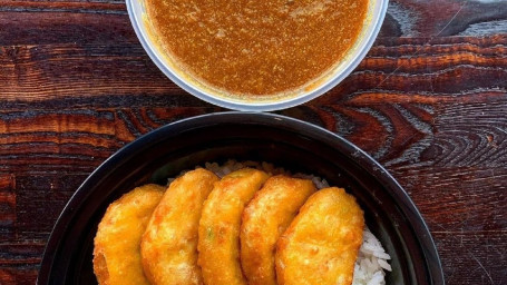 Curry Tofu Nuggets Bowl