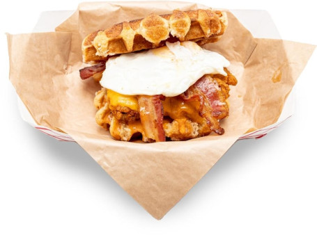 The Woke Waffle Sandwich