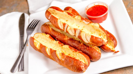 Pretzel Breadsticks With Cheese