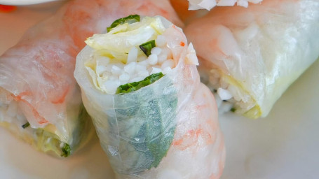 Shrimp Salad Roll (2) Xiān Xiā Shā Lǜ Juǎn (2)
