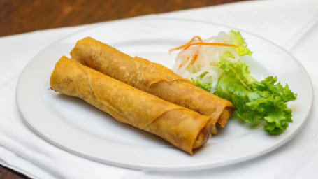 1. Spring Roll (Meat, Vegetables) (2 rolls)