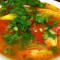 32. Sour Spicy Seafood with Rice Noodle Soup