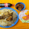 Chicken Biryani (1 Plate), Chicken Do Piyaja (2 Pcs) And 1 Pc Coke/Thumsup (250 Ml)
