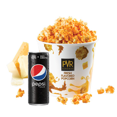 Fromage Popcorn Régulier Pepsi Boîte Noire