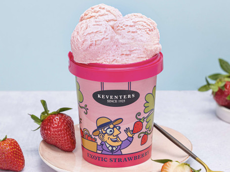 Glace Exotique À La Fraise [450 Ml]