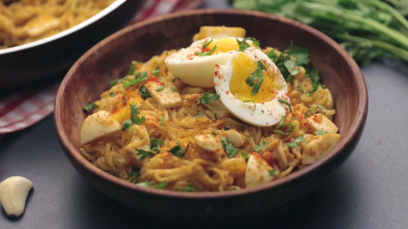 Egg Bhurgi Maggi