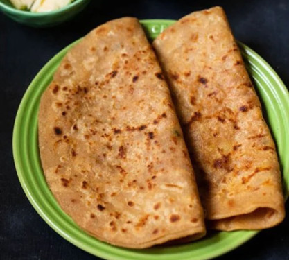 Alu Paratha [2 Pcs] With Doi With Achar