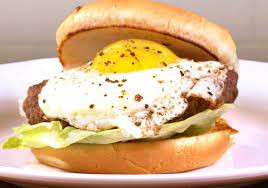 Schezwan Egg Burger