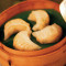 Dumplings Au Poulet Aromatisés Au Basilic