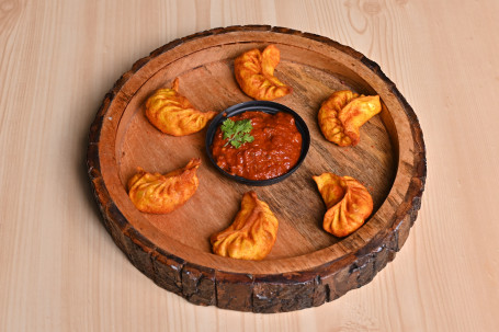 Cheese And Corn Peri Peri Momos