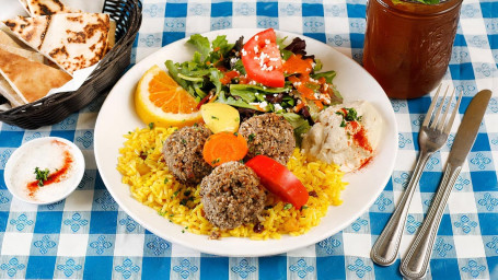 Lunch Lebanese Beef Kibbeh