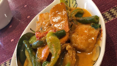 14. Panang Curry Shrimp