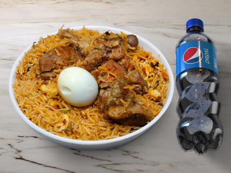 Mutton Biryani Pepsi 600 Ml Bottle